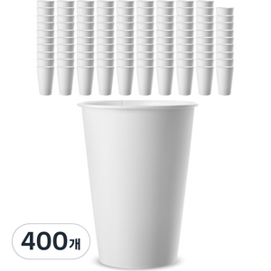 대한웰빙 무인쇄 테이크아웃 종이컵 380ml, 1개, 400개