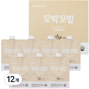 꼬박꼬밥 식사대용 미숫가루 맛 한끼 쉐이크, 280g, 12개
