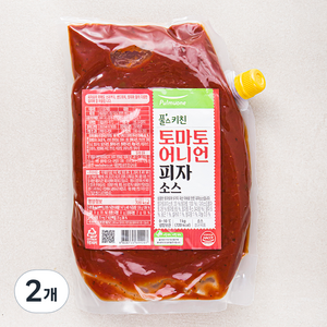 풀스키친 토마토어니언 피자소스, 1kg, 2개