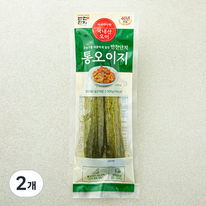 반찬단지 통오이지, 300g, 2개