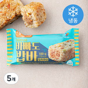 헬씨누리 바빠도 밥바 참치마요 (냉동), 100g, 5개