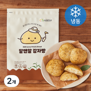 알앤알코리아 감자빵 5개입 (냉동), 400g, 2개