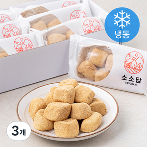 소소담 인절미 찹쌀떡 (냉동), 3개, 700g