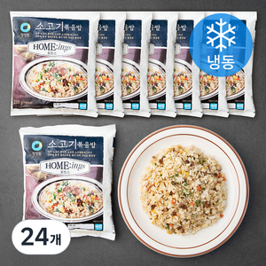 청정원 호밍스 소고기 볶음밥 (냉동), 210g, 24개