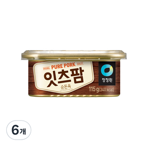 청정원 잇츠팜, 115g, 6개