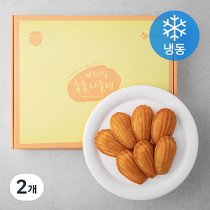 이츠웰 우리밀 촉촉 마들렌 30입 (냉동), 450g, 2개