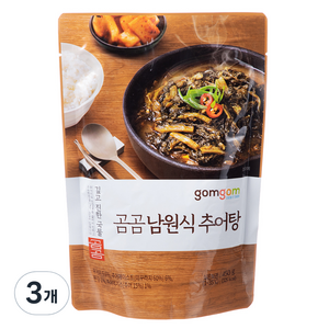 곰곰 남원식 추어탕, 450g, 3개