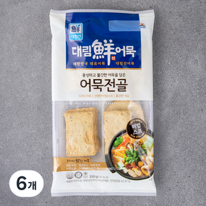 대림선 어묵전골, 6개, 350g