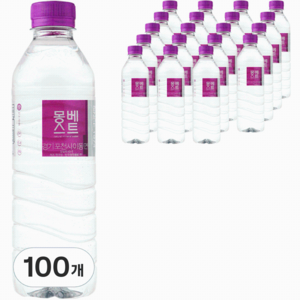 몽베스트 생수, 500ml, 100개