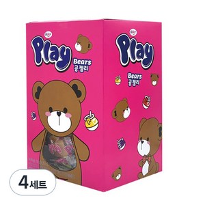 알도르 플레이 베어 젤리 100개입, 700g, 4개