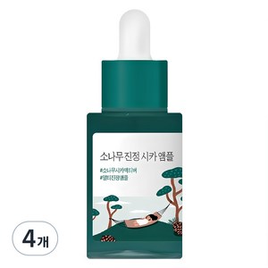 라운드랩 소나무 진정 시카 앰플, 30ml, 4개