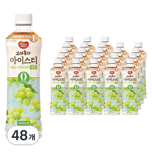 동원보성홍차 아이스티 샤인머스캣 제로, 500ml, 48개