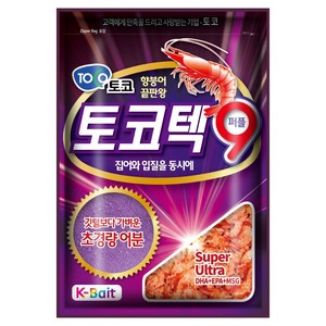 토코 토코텍 9 떡밥, 400g, 1개