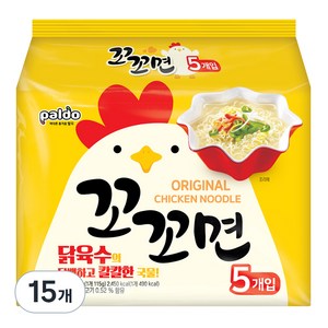 팔도 꼬꼬면 115g, 15개