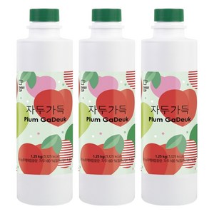 스위트컵 자두가득 농축액, 3개, 1.25kg