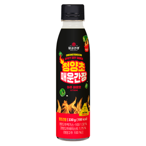 몽고간장 청양초 매운간장 아주매운맛, 330g, 1개