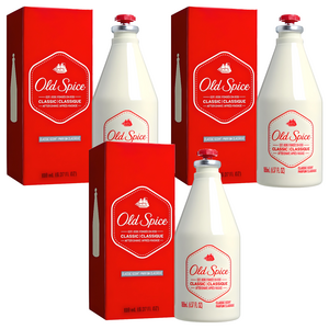 올드스파이스 애프터 쉐이브 클래식 스킨, 188ml, 3개