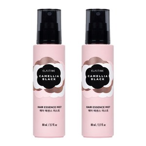 엘라스틴 카멜리아블랙 헤어 에센스 미스트, 2개, 80ml