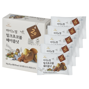 마이노멀 알룰로스 밀크 헤이즐넛 초코볼 5p, 150g, 1개