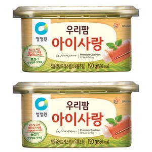 청정원아이사랑 우리팜아이사랑, 190g, 2개