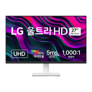 LG전자 4K UHD 울트라HD 모니터, 68.4cm, 27US500