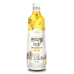 쁘띠첼 미초 파인애플, 900ml, 1개