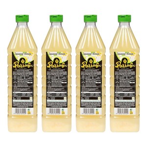 파라스 착즙 레몬 주스, 1L, 4개
