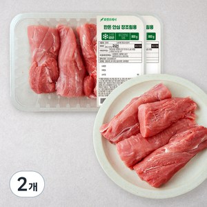 한돈 안심 장조림용 (냉장), 800g, 2개