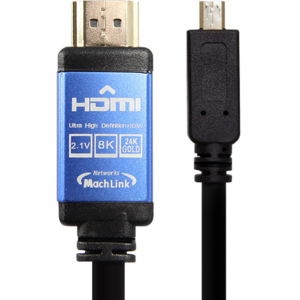 마하링크 Ultra HDMI TO MICRO HDMI Ver2.1 8K케이블 ML-HC8050, 1개, 5m