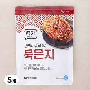 종가 묵은지, 400g, 5개