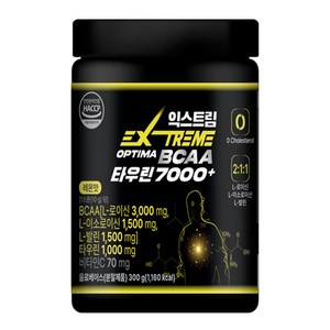 익스트림 OPTIMA BCAA 타우린 7000+, 300g, 1개