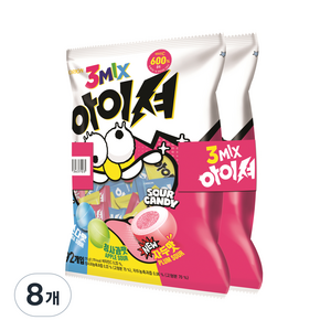 오리온 3 MIX 아이셔, 276g, 8개