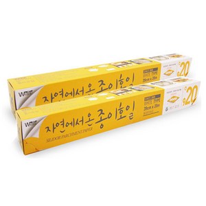 자연에서 온 종이호일 롤타입 39cm x 20m, 1개입, 2개