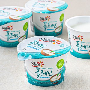 요플레 플레인, 180g, 4개