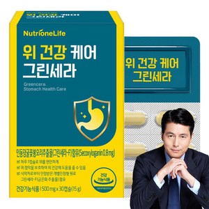 뉴트리원 위 건강 케어 그린세라 15g, 30정, 1개