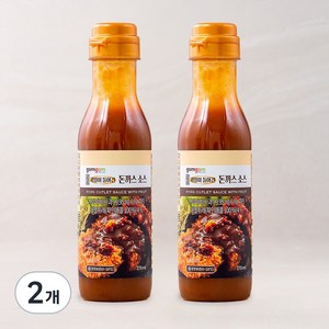 곰곰 과일이 들어간 돈까스 소스, 270ml, 2개