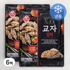 XO 교자 김치만두 (냉동), 360g, 6팩