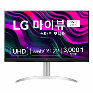 LG전자 4K UHD 스마트 모니터, 80cm, 32SQ730SW