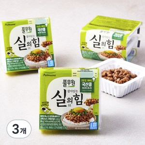 풀무원 와사비 생나또, 356g, 3개