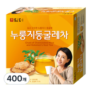 담터 누룽지 둥굴레차, 1.5g, 100개입, 4개