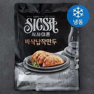 식사이론 바삭납작만두 (냉동), 350g, 1개