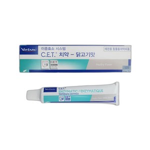 버박 CET 치약 닭고기맛, 70g, 1개