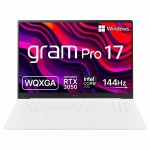 LG전자 그램 Pro 17 코어 울트라5 지포스 RTX 3050, 에센스 화이트, 256GB, 16GB, WIN11 Home, 17Z90SP-EA5CK