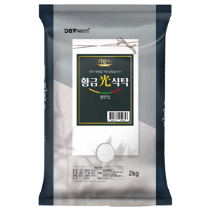 더담은 2024년산 햅쌀 황금빛식탁 백미 상등급, 상, 2kg, 1개