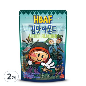 바프 김맛 아몬드, 120g, 2개