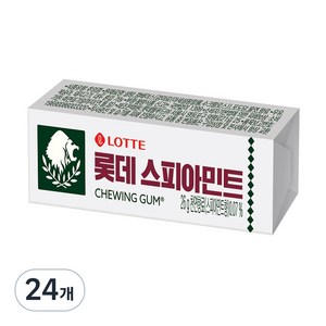 롯데제과 스피아민트 껌, 26g, 24개