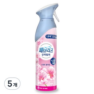 페브리즈 에어 실내 탈취제 본품 스위트 블러썸, 165g, 5개