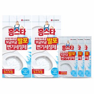 홈스타 발포 변기 세정제, 180g, 2개