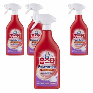 홈스타 파워액션 뿌리는 곰팡이 싹, 500ml, 4개