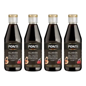 폰티 발사믹 글레이즈, 500ml, 4개
